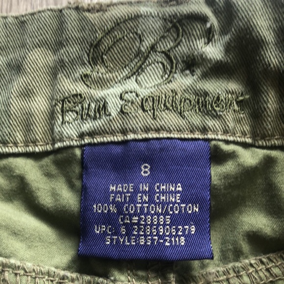 Bum Equipment woman’s shorts, front & back pockets, Size 8 - Picture 7 of 8